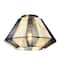 Hello Honey® Navy & White Flush Mount Ceiling Light with Woven Paper Rope Shade